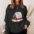 Cozy Cabin Hot Cocoa And My Favorite Christmas Movie Sweatshirt Gifts for Her