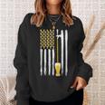 Craft Beer American Flag Usa 4Th July Alcohol Brew Brewery Sweatshirt Gifts for Her