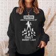 Crazy Bunny Lady S Sweatshirt Gifts for Her