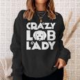 Crazy Lab Lady Sweatshirt Gifts for Her