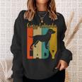 Crazy Labrador Retriever Lady Vintage Sweatshirt Gifts for Her