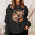 Crazy Looking And Laughing Hyena Sweatshirt Gifts for Her