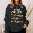 Criminal Scene Policeman Police Car Police Detention Sweatshirt Geschenke für Sie