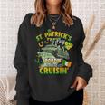 Cruisin And Boozin 2024 St Patrick Day Matching Family Sweatshirt Gifts for Her