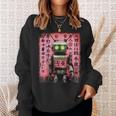 Cyberpunk Japanese Cyborg Futuristic Robot Sweatshirt Gifts for Her