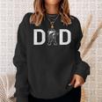 Dabbing Astronaut Daddy Dad Outer Space Planet Fathers Day Sweatshirt Gifts for Her