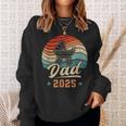 Dad 2025 Baby Ankündigung Frischgebackener Papa Sweatshirt Geschenke für Sie