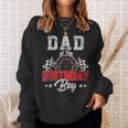 Dad Of The Birthday Boy Race Car Racing Car Driver Sweatshirt Gifts for Her