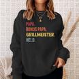 Dad Bonus Papa Grillmeister Bonus Papa Griller S Sweatshirt Geschenke für Sie