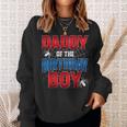 Daddy Of The Birthday Boy Costume Spider Web Birthday Party Sweatshirt Gifts for Her