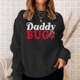 Daddy Bug Insect Lover Ladybug Collector Entomologist Dad Sweatshirt Gifts for Her