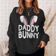 Daddy Bunny Ears Easter Family Matching Dad Fathers Day Papa Sweatshirt Gifts for Her