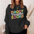 Daddy Daughter Squad Dad Daughters Matching Father Daughter Sweatshirt Gifts for Her