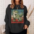 Daddysaurusatertag Bester Daddy T-Rex Papa Sweatshirt Geschenke für Sie