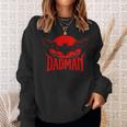 Dadman Moon Dad Birthday Fathers Day Sweatshirt Gifts for Her