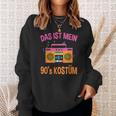 Das Ist Mein 90Er Jahre Costume Sweatshirt Geschenke für Sie