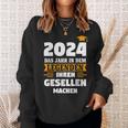 Das Jahr In Dem Leggenden Gesellen Gesellenprüfung Sweatshirt Geschenke für Sie