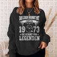 Das Leben Beginnt Mit Fifty 1973 Die Geburton Legenden Sweatshirt Geschenke für Sie