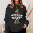 Dear Santa They're The Naughty Ones Family Christmas Pajamas Sweatshirt Gifts for Her
