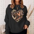 I Decided Stick Love Black Power Blm Black History Month Sweatshirt Gifts for Her