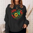 I Have Decided To Stick With Love Mlk Black History Month Sweatshirt Gifts for Her