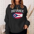 Defiance Oh Ohio Flagge Vintage Usa Sport Herren Damen Sweatshirt Geschenke für Sie