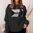 Demisexual Flag Kitten Cat Lover Lgbt Gay Pride Sweatshirt Gifts for Her