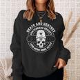 Destroy Skate Skateboard Society Worker Skater Skull Sweatshirt Gifts for Her