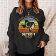 Detroit Texas Total Solar Eclipse 2024 Sweatshirt Gifts for Her