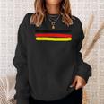 Deutschland Flagge Fahne Symbol Fussball Sport Urlaub Sweatshirt Geschenke für Sie