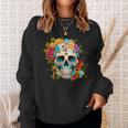 Dia De Los Muertos Decorative Mexican Head Sugar Skull Sweatshirt Geschenke für Sie