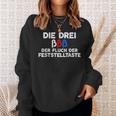 Die Drei ßßß Der Pluch Der Feststelltaste Humour Sweatshirt Geschenke für Sie