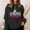 Die Tut Nix Die Will Nur Meiraten Jga Polterabend Sweatshirt Geschenke für Sie