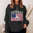 Disabled Handicapped Veteran For Veteran Sweatshirt Gifts for Her