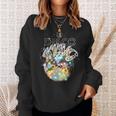 Disco Ball Disco King 70S Retro Vintage Dancing Sweatshirt Geschenke für Sie