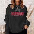 Distressed Team Gordon Surname Proud Family Last Name Sweatshirt Gifts for Her