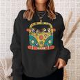 Dog Hippie Car Hippy Style Beagle Lover Sweatshirt Gifts for Her