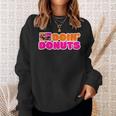 Doin' Donuts Car Lover Car Racing Turbo Drift Car Racer Sweatshirt Gifts for Her