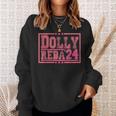 Dolly And Reba For President Pink Sweatshirt Gifts for Her
