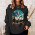 Dolomites Travel Exploration Souvenir Dolomites Italy Sweatshirt Geschenke für Sie