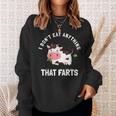 I Don't Eat Anything That Farts Vegan & Vegetarian Sweatshirt Gifts for Her