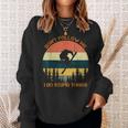 Don't Follow Me I Do Stupid Things Cool Skiing Vintage Sweatshirt Gifts for Her