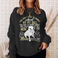 Don't Mess With My Pitbull Baby Pitbull Mom Sweatshirt Gifts for Her