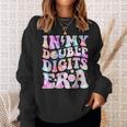 In My Double Digits Era 10Ten Years Old 10Th B-Day Girls Sweatshirt Gifts for Her
