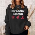 Dragon Sound Chinese Japanese Distressed Sweatshirt Gifts for Her