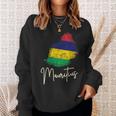 Drapeau De L'île Maurice En Souvenir De L'océan Indien Sweater e Cadeaux pour elle