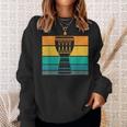 Drummer Retro African Drum Drumming Djembe Player Djembe Sweatshirt Gifts for Her