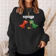 Dude Did You Eat The Last Unicorn Dinosaur Sweatshirt Gifts for Her