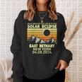 East Bethany New York Total Solar Eclipse 2024 Sweatshirt Gifts for Her