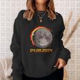 Eclipse 2024 April 08 Usa Annular Total Partial Astronomy Sweatshirt Gifts for Her